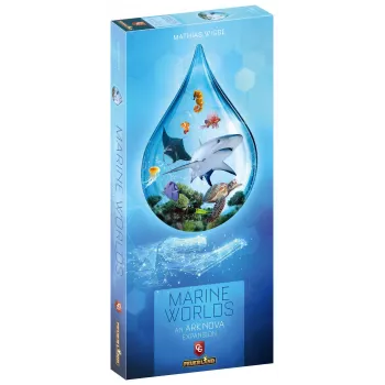 Ark Nova: Marine Worlds paplašinājums, galda spēle angļu valodā