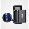 Lādētājs / ārējais akumulators Li-ion akumulatoriem 18650 / 20700 / 21700 Xtar PB2SLV2 melns