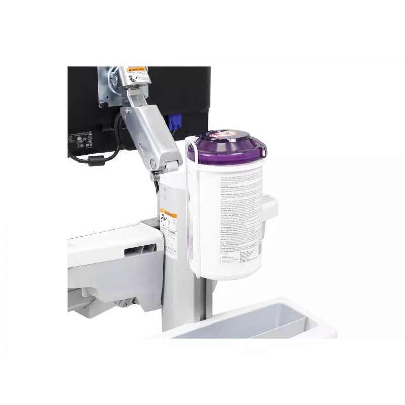 Ergotron T-Slot Wipes Holder balta