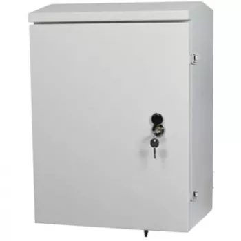 ALLNET DIN-RAIL WandEnclosure/PoE Smart-Managed Switch T220mm Gaiši Pelēks IP66ÜS (ALL-DIN-SGI8012PM)