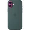 Apple iPhone 16 Plus silikona maciņš ar MagSafe - Lake Green