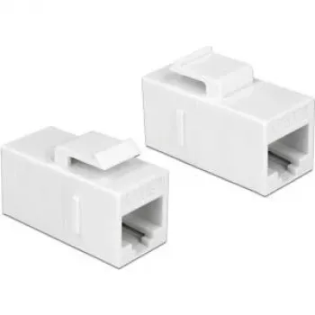 Keystone Module DeLOCK 86379 Leņķveida Balts RJ-45