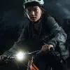 Rockbros RHL1500 priekšējais velosipēda lukturis spidometram/GPS