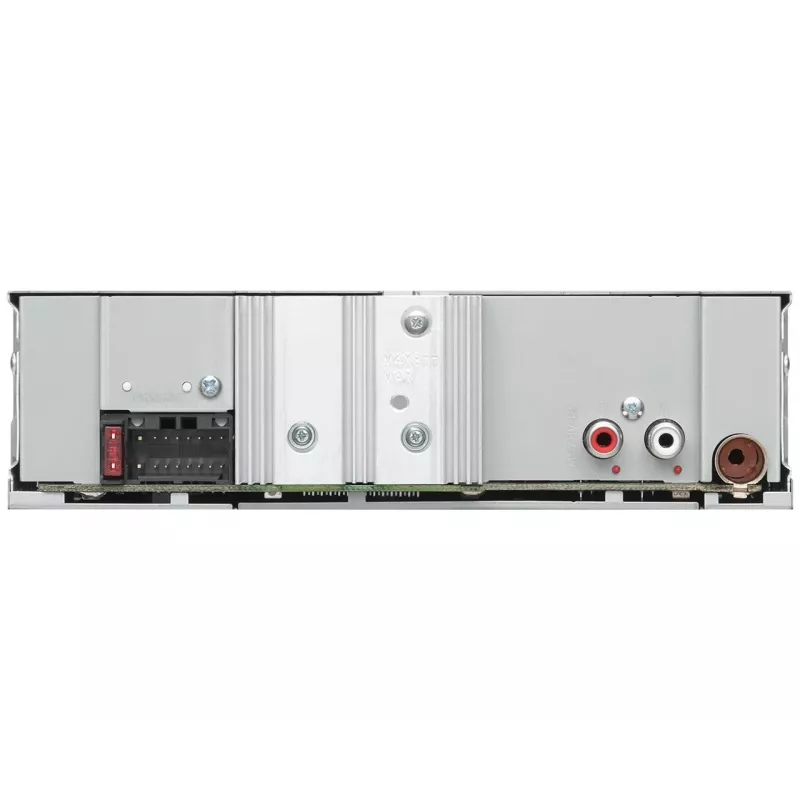 Automašīnas digitālais multivides uztvērējs JVC KD-X162 1 DIN, 200 W, 24 bitu DAC, FLAC/MP3/WAV/WMA, priekšējais USB Type-A, 3,5 mm, LCD 2 rindiņas, Melns