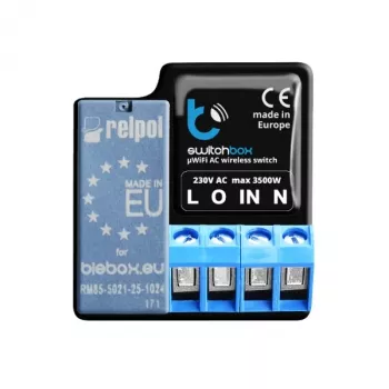 SwitchBox Wireless blebox SwitchBox Melns