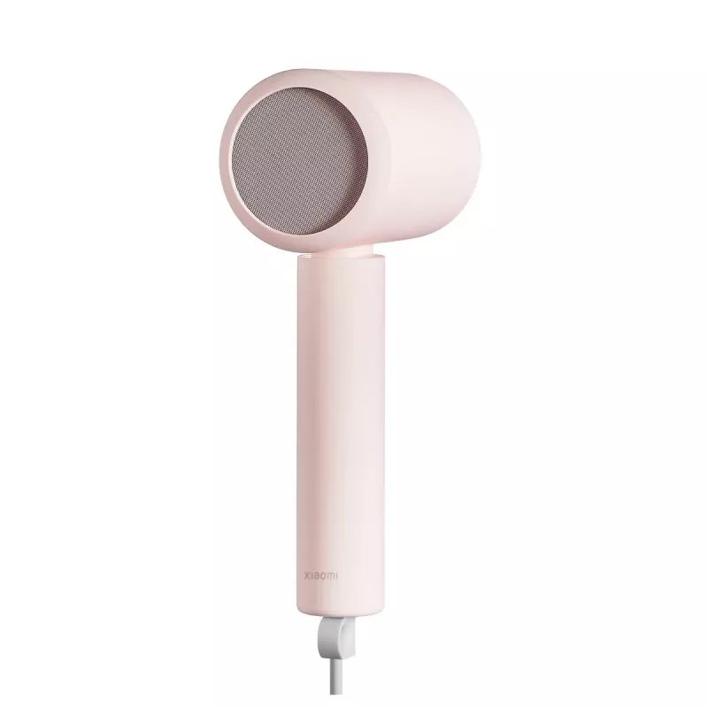 Fēns Xiaomi H101 1600 W, salokāms ceļojumu modelis, jonu, 2 temperatūras režīmi, 1,7 m vads, rozā