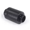 Alphacool ES D-Plug 25,5mm G1/4 AG uz G1/4 AG - Deep Melns (17580)