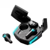 Canyon GTWS-2 Bezvadu austiņas ar auss āķi spēlēm USB Type-C Bluetooth uzlādes doks Melns (CND-GTWS2B)