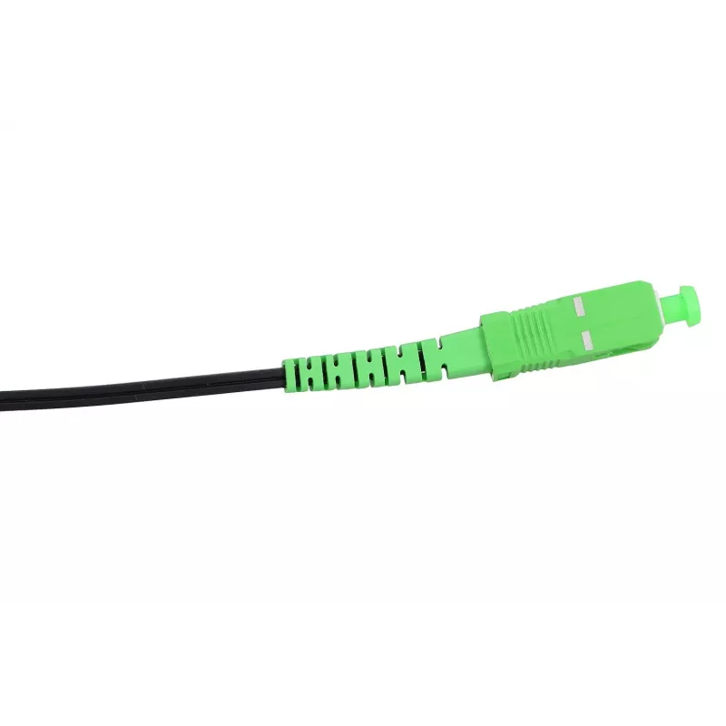 Extralink Patchcord SC/APC-SC/APC plakans drop vienmoda Simplex G.657A2 100 m