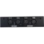 DMX sadalītājs EUROLITE DMX Split 2 3/5-Pin — 1 ieeja 2 izvados, atbalsta 3-pin un 5-pin DMX