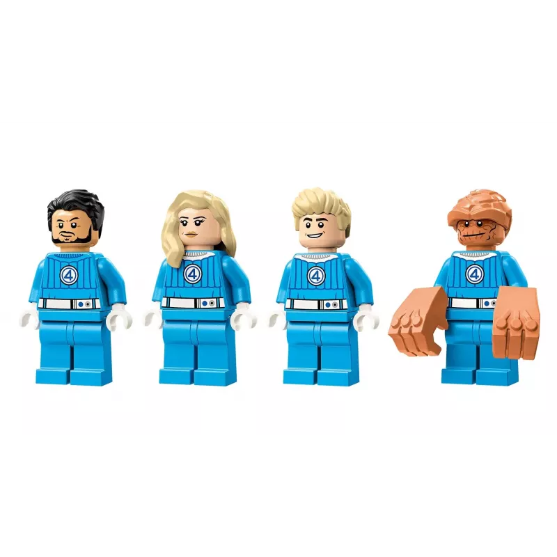 LEGO konstruktors Marvel Super Heroes 76316 — Fantastiskais četrinieks: Galactus minifigūru komplekts, 427 detaļas, 4 minifigūras, vecumam 9+