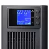 UPS QOLTEC Pure Sine Wave 3kVA 2400W ar AVR un LCD displeju