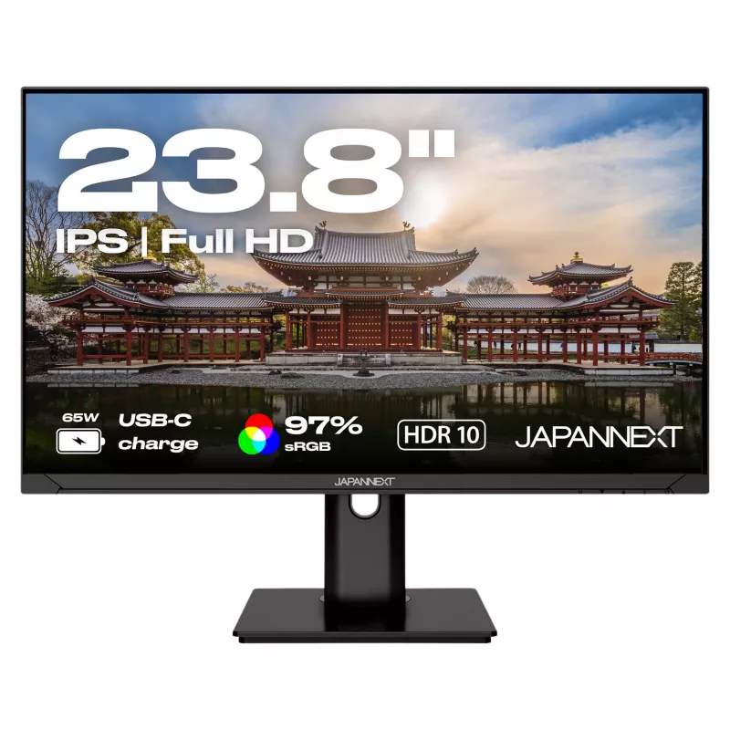 Japannext JN-IPS238FHDR-C65W-HSP Displejs