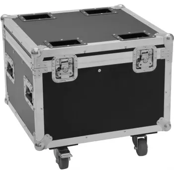 Flightcase Roadinger 4x TMH-S90/H90/B90 — izturīgs dizains 4 ierīcēm