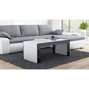 Cama TESS120 BI/CZ kafijas / sānu / stūra galdiņš Kafijas galdiņš taisnstūra forma 2 kāja(-as)