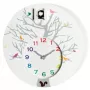 NeXtime klok 2998wi Cuckoo Round, 30x10 cm, sienas, balts