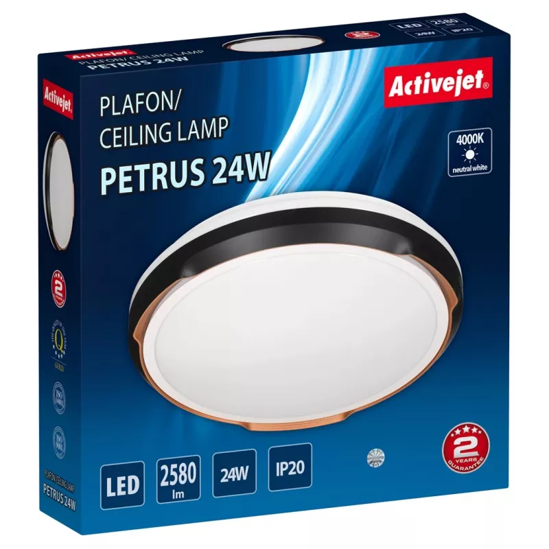 Activejet LED griestu gaismeklis AJE-PETRUS 24W
