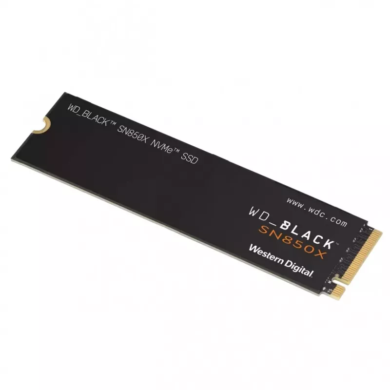 WD Melns SN850X 2TB SSD M.2 2280 NVME PCI-E Gen4 cietvielu disks (WDS200T2X0E)