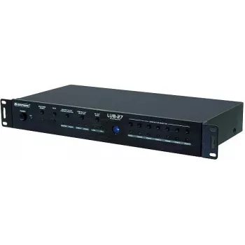 Skaļruņu pārslēdzējs Omnitronic LUB-27 7-portu melns