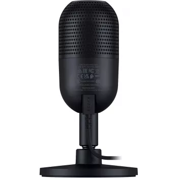 Galda mikrofons Razer Seiren V3 Mini, USB-C, superkardioīds, 20–20000 Hz, 96 kHz, 24-bitu, melns