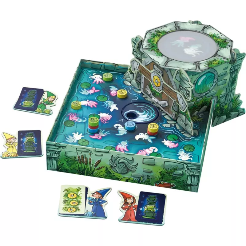 Drei Magier: Der mysterious Brunnen, galda spēle