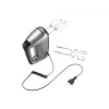 SEVERIN HM 3832 - Roku mikseris - 400 W - Pelēks-metālisks/melns/nerūsējošs tērauds
