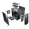 PC korpuss Xilence Performance C XILENT BLADE X512.RGB Midi Tower Melns