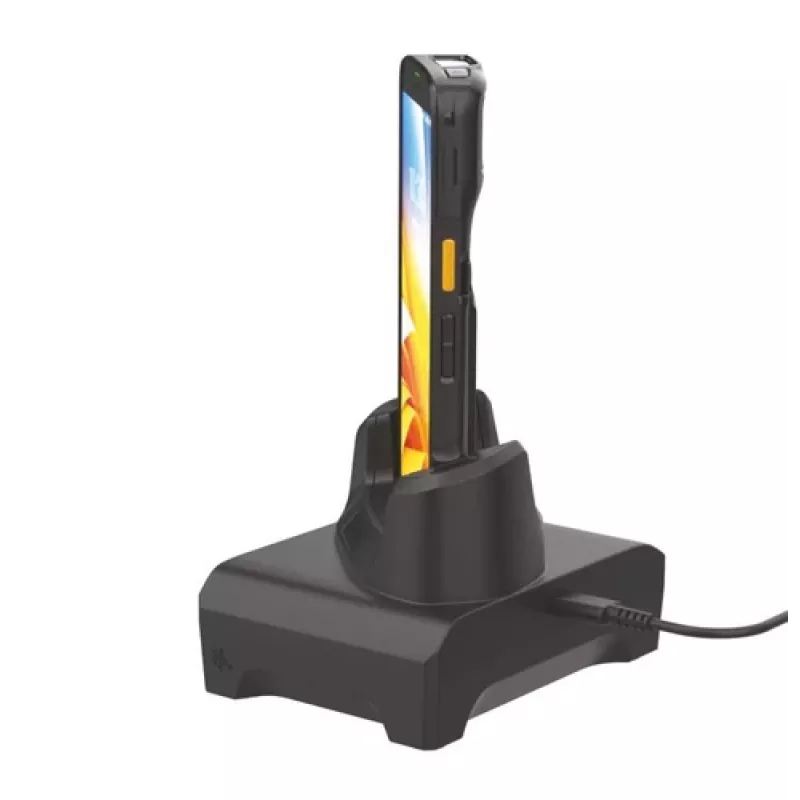 Viena slota tikai uzlādes pamatne - saderīga ar rokas siksnu un sprūda rokturi - nepieciešams USB-C kabelis