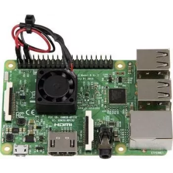 Joy-it Raspberry Pi® dzesēšanas komplekts rb-heatsink2 Banana Pi, Cubieboard, pcDuino, Arduino, Raspberry Pi®, Raspberry Pi® 3 B, Rasp (rb-heatsink2)