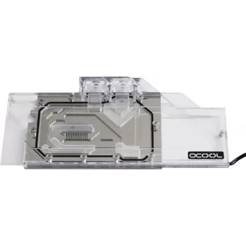 Alphacool 11760 - ūdens bloks - akrils - caurspīdīgs - XFX Radeon RX 5700 XT Thicc II XFX Radeon RX 5700 XT Thicc III Ultra XFX Radeon RX 5700 XT Thicc... - 122 mm - 266,5 mm (11760)