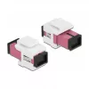DeLOCK Keystone Module SC Simplex female to SC Simplex female