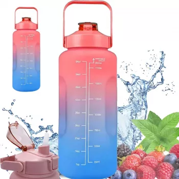 Extralink Motivācijas pudele, 2000 ml, sarkana-zila, BUT-994