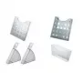 helit Brochure Holder, DIN A4 Portrait, Clear for wall mounting or desktop use, continuously expandable (H6102502)