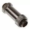 Bitspower Aqua-Pipe II (41-69mm) AGB korpusiem — G1/4 colla, spīdīgi melns