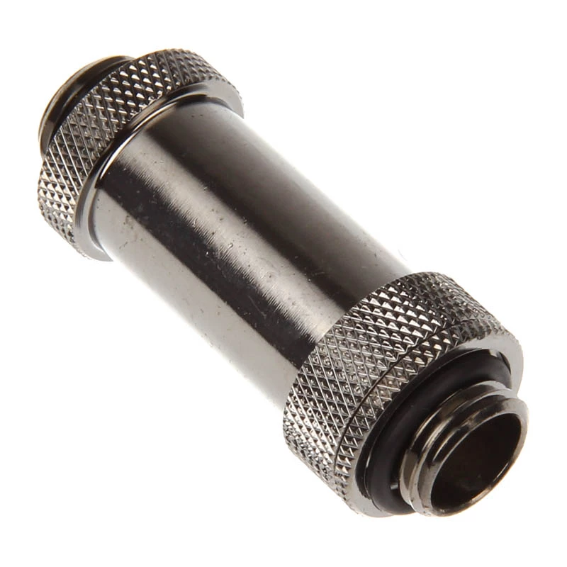 Bitspower Aqua-Pipe II (41-69mm) AGB korpusiem — G1/4 colla, spīdīgi melns