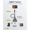 Goobay | HDMI pārslēdzējs 3 pret 1 (4K @ 30 Hz) | 58487 | Melns | HDMI ligzda | 3 HDMI ligzdas | 0,58 m