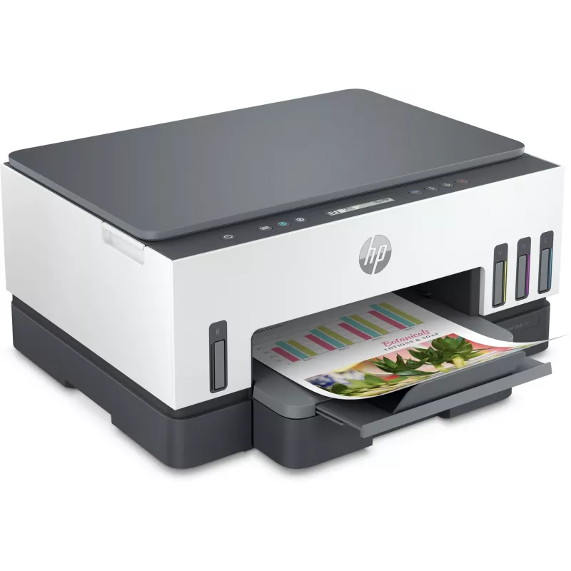 Daudzfunkciju printeris HP Smart Tank 720 — termālā tintes druka, krāsu, A4, Wi‑Fi, duplekss, 4800x1200 dpi