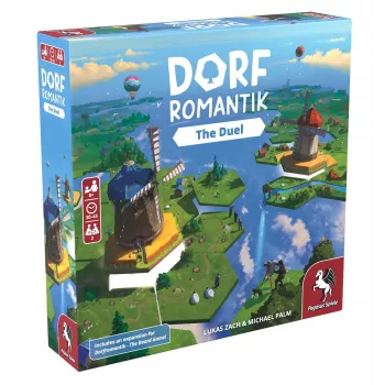 Dorfromantik - The Duel, galda spēle angļu valodā