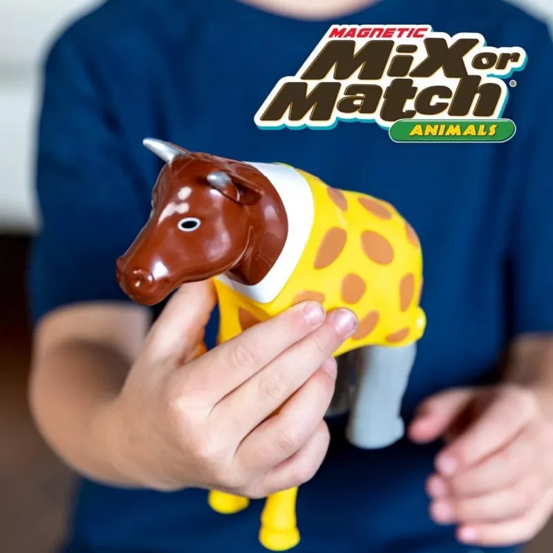 Animal Popular Playthings Magnetic Mix or Match Animals Daudzkrāsains