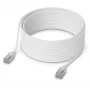 Tīkla kabelis Ubiquiti UACC-Cable-Patch-EL-C6A-15M-W RJ-45 Cat6a 15m caurspīdīgi balts