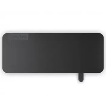 Lenovo 4X11N40212 klēpjdatora dokstacija/portu replikators ar vadu USB 3.2 Gen 1 (3.1 Gen 1) Type-C, melna