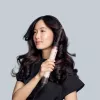 Airwrap Co-anda2x Straight + Wavy, Multistyler krēmkrāsā/rozā zeltā, Bluetooth, 1,700 W
