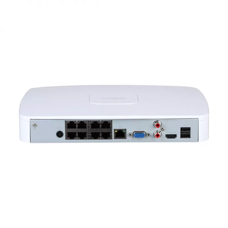 Dahua Technology WizSense NVR4108-8P-EI tīkla video ierakstītājs 1U Balts