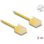 Tīkla kabelis DeLOCK RJ45 Cat.6 UTP 2m Dzeltens