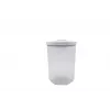 Vakuuma pārtikas trauku komplekts Solis 92278 — sešstūra 700 ml, 1,4 l, 2 l, balts/caurspīdīgs, piemērots ledusskapim un saldētavai