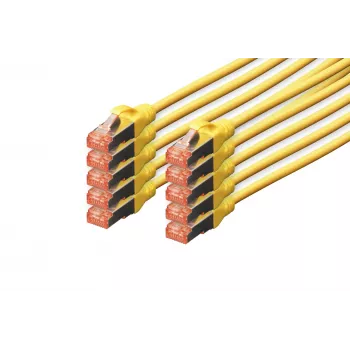 Tīkla kabelis Digitus CAT 6 S/FTP RJ-45 5m dzeltens