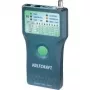 Voltcraft® CT-5 kabeļa pārbaudes instruments, kabeļu testeris piemērots RJ-45, BNC, RJ-11, IEE 1394, USB (CT-5)