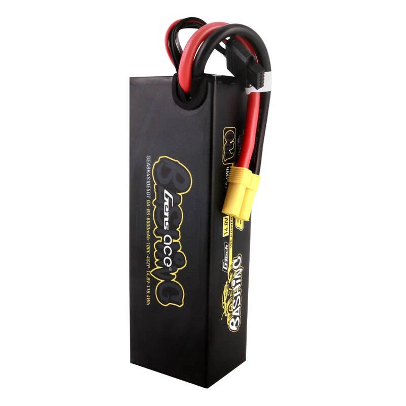 Gens ace 8000mAh 14.8V 100C 4S2P Lipo akumulatora bloks