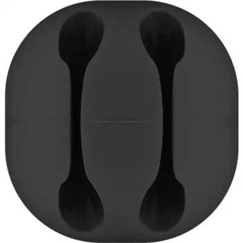 Kabeļu klips Goobay 70683 Galds Siena Melns 5 gab.