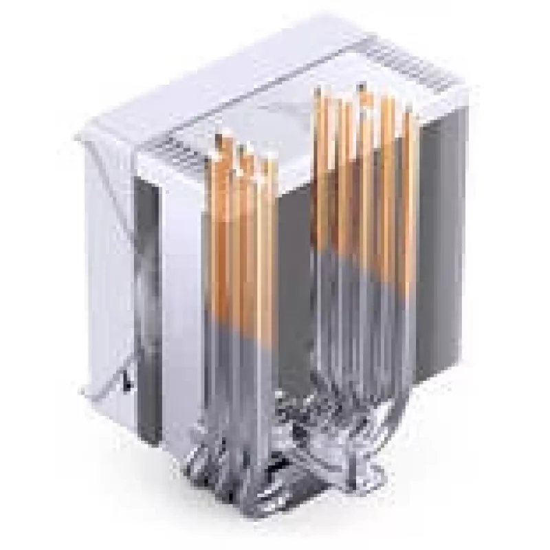 CPU dzesētājs Jonsbo CR-1000MAX 120mm RGB balts — viena torņa gaisa dzesētājs, 120 mm ventilators, RGB apgaismojums
